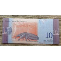 Werty71 Венесуэла 10 боливаров 2018 UNC банкнота