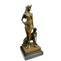 Красивая скульптура Клеопатра Европа Бронза