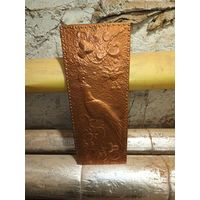 Медная чеканка Жар птица