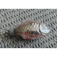 Елочная игрушка. Рыбка. Рыба. СССР.