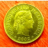 5 раппенов * 2002 * Швейцария * Красивая !