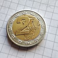 2 евро 2004 года .Пробные.Лихтенштейн.