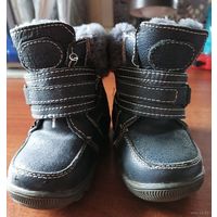 Зимние сапожки на цигейке, как новые, р-р 20