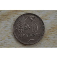 Литва 10 центов 1925
