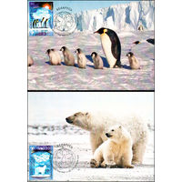 Сохранение полюсов и ледников 2011 год Беларусь 2 картмаксимума