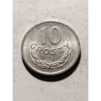 Польша 10 грошей 1973