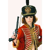 Дуэльный кремневый пистолет c ударно-кремниевым замком XVIII века. Система Кюхенрайтера. Чугун. Сувенир