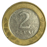 Литва 2 лита, 2002