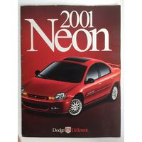 Dodge Neon Каталог модели 2001 года