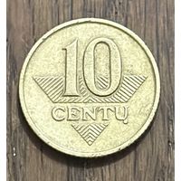 Литва 10 Центов 1997г.