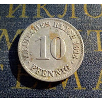 10 пфеннигов 1914 A Германская Империя #01