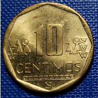 Перу 10 сентимо 2006 г.
