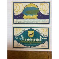 50 пфеннигов (нотгельды) г. Германия Зигенрюк-1201