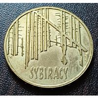 Польша 2 злотых, 2008 Сибирские ссыльные