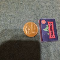 Настольная медаль Хатынь Это не должно повториться, БССР.