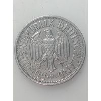 ФРГ 1 марка 1950 года . F