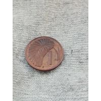 24. Распродажа коллекции! Острова Кука 1 цент, 1975 г. Из набора. Редкая! тираж 21 000!