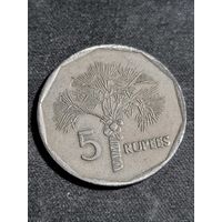 Сейшелы 5 рупий 2000