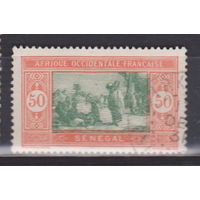 Французские колонии Рынок Сенегал 1922 год  Лот 1