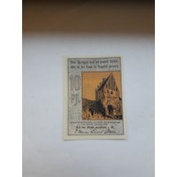 Нотгельд 10 пфеннигов 1922 год. Фридланд. Веймарская республика. Рейтергельды