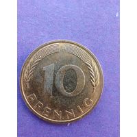 Германия ФРГ 10 пфеннигов 1994 А