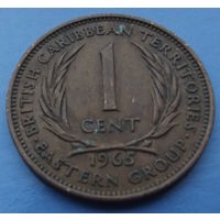 Восточные Карибы. 1 цент 1965