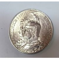 2 марки 1901 Пруссия 200 лет династии. Ярчайшая!