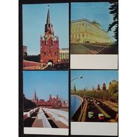 28 открыток из набора (без обложки) Москва 1966