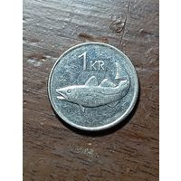 Исландия 1 крона 2011 года .