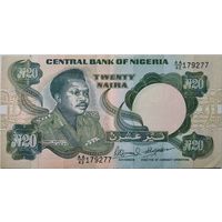 Нигерия 20 Найра 1984 XF  583