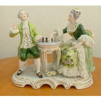 Игра в шахматы,Фольштедт,фарфор