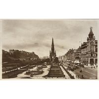 Открытка Шотландия Эдинбург