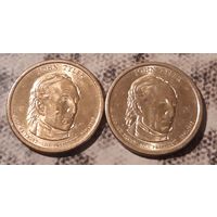 1 доллар 2009 США  10й президент Мартин Ван Бюрен