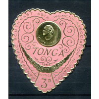 Британский протекторат - Королевство Тонга - 1964г. - королева Салоте Тупоу III, 3 P - 1 марка - MNH [Mi 142]. #4-B5-106-A-2