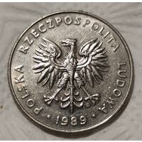 Польша 20 злотых, 1989 (14-8-11)