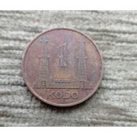 Werty71 Нигерия 1 кобо 1973 Нефть 1 1