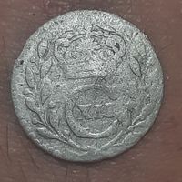 Один эре карл12 швеция1714г