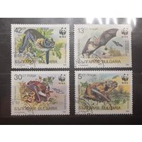 Болгария. 1989 год. Фауна. Летучие мыши (516)
