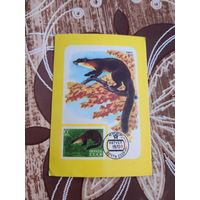 Календарик,марки,1989