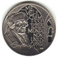 Нидерланды 2.5 ЭКЮ, 1991 Эразм Роттердамский UNC