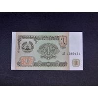 1 рубль 1994 года. Таджикистан. UNC