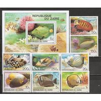 ФФ2 Заир 1980 Рыбы