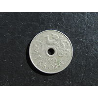 Норвегия 1 крона, 1998. С 20 копеек. Распродажа коллекции. Смотрите другие лоты.