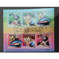 КОСМОС КОСМОНАВТЫ КОСМИЧЕСКИЕ КОРАБЛИ    БЛОК  сто