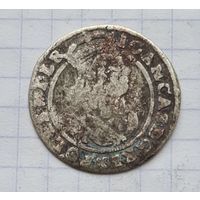 6 грошей 1665 год. Шестак.