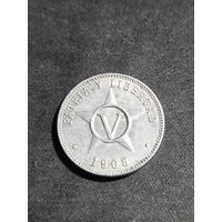 Куба 5 сентаво 1968