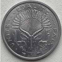 Джибути 1 франк 1977 г.