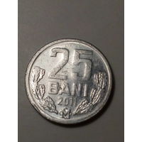 25 бани Молдова 2011 год