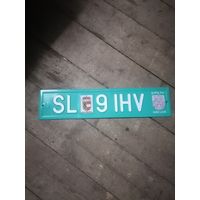 Номерной знак Австрия.