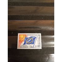 1969 Франция служебная для Совета Европы флаг чистая клей MNH** (3-11)